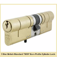 Lockforce Locksmiths Scunthorpe, Euro Cylinder for UPVC Door